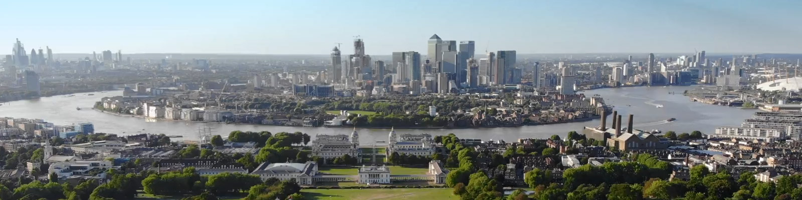 Greenwich London skyline